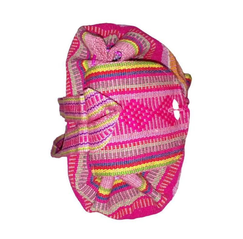 Morral Hecho a Mano MXMUY-001 MuyaColors Mochila de Hilo Hecha por Mexicanos
