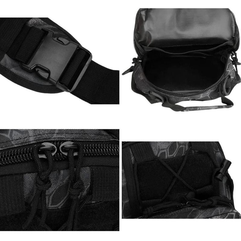 Mini mochila táctica MXUBG-005 UrbanBackGray Bolso mini táctico militar
