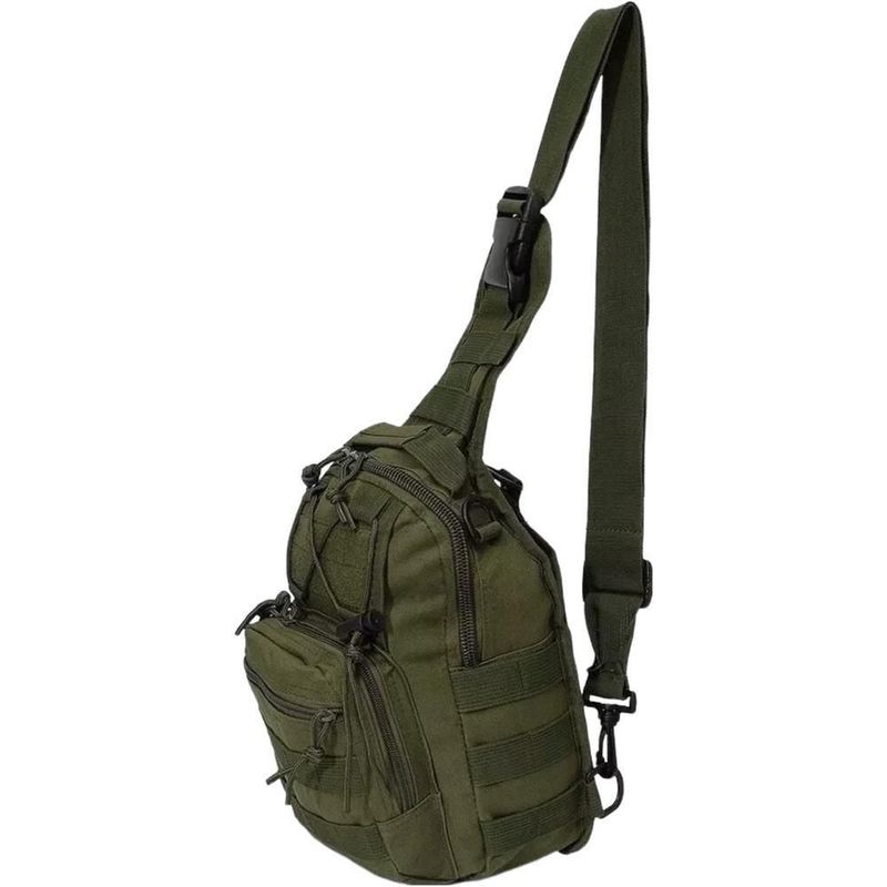 Mini mochila de pecho MXUBI-004 UrbanBackGreen Bolso de camuflaje