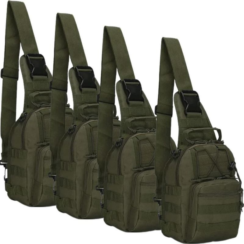 Mini mochila de pecho MXUBI-004 UrbanBackGreen Bolso de camuflaje