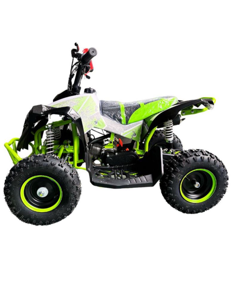 Mini Cuatrimoto Atv07 Verde Motor 49cc Encendido Electrico