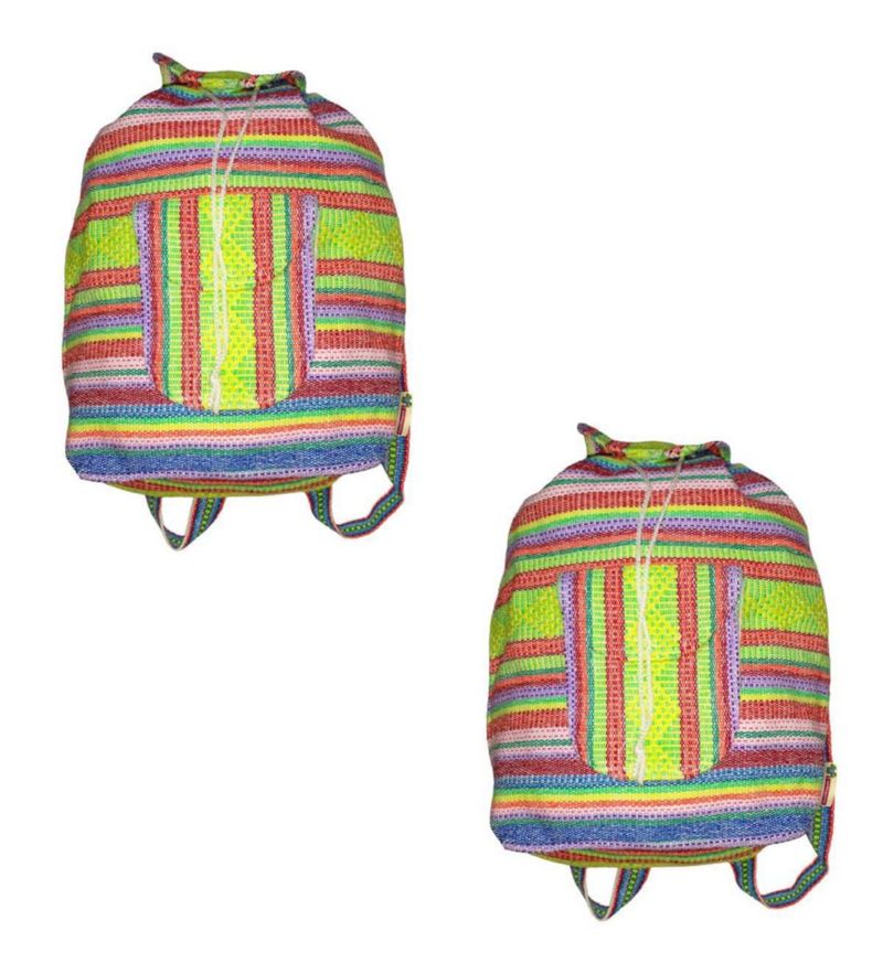 Mochila Artesanal Hecha a Mano MXYOL-002 YolotColors Mochilas Mexicanas