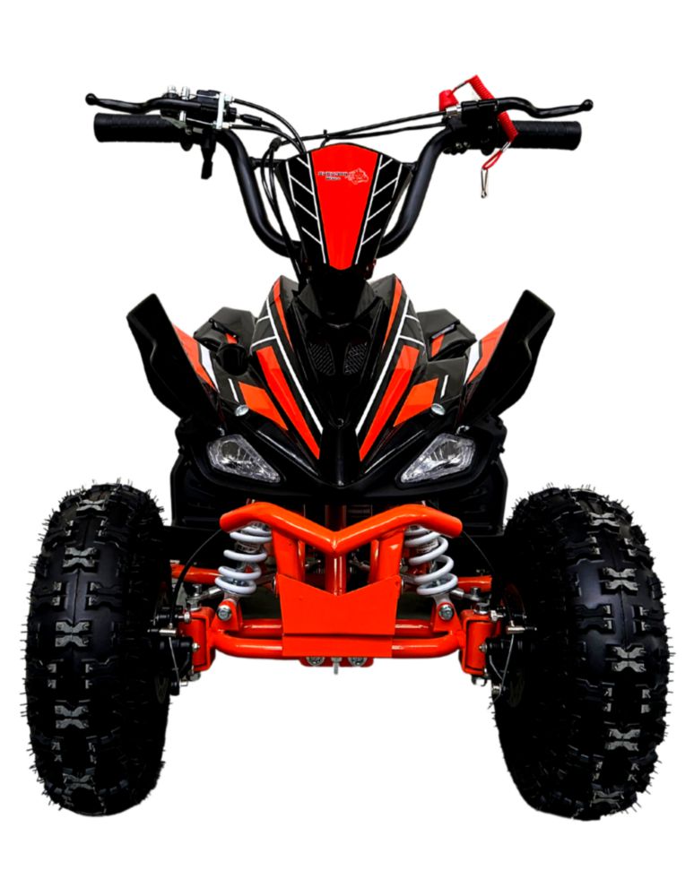 Mini Cuatrimoto Atv03 Naranja Motor 49cc Encendido Electrico