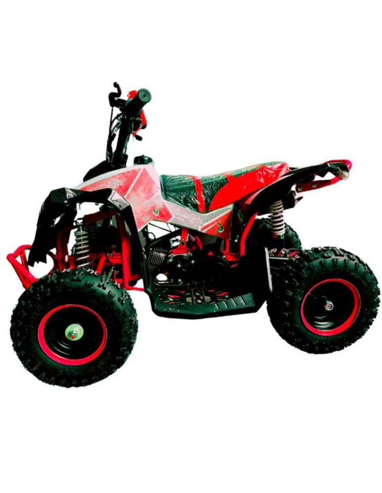 Mini Cuatrimoto Atv07 Rojo Motor 49cc Encendido Electrico
