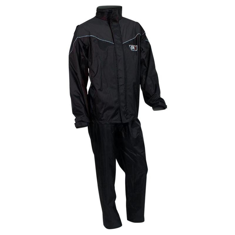 IMPERMEABLE PARA MOTO R7 PREMIUM NEGRO RIDER ONE