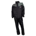 IMPERMEABLE PARA MOTO R7 PREMIUM NEGRO GRIS RIDER ONE