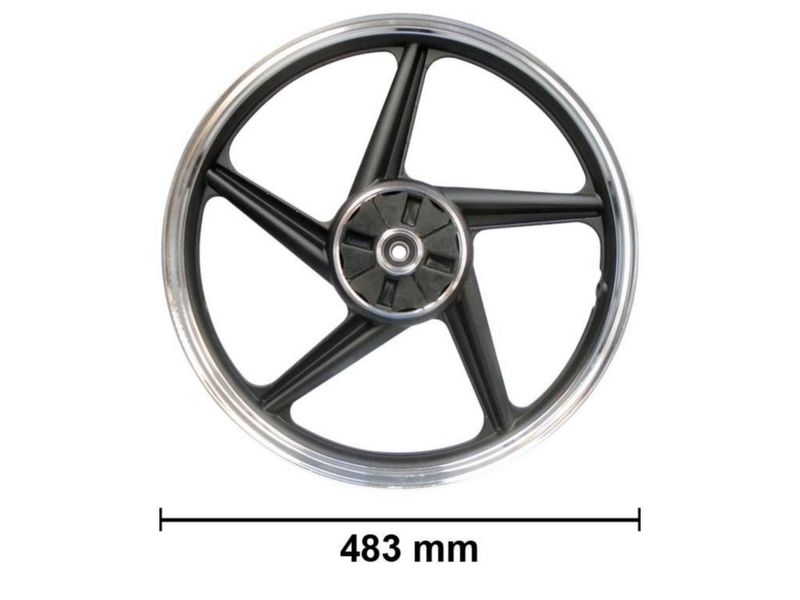 RIN MOTO ALUMINIO TRASERO 18 ITALIKA FT125 2010 AL 2020