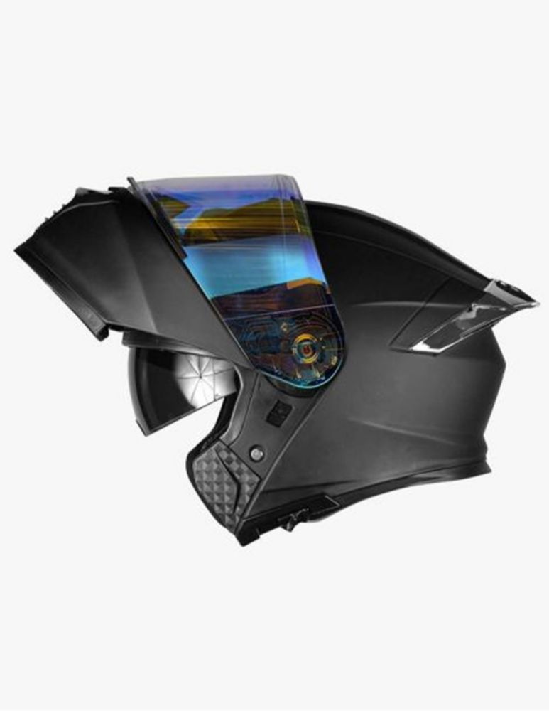 Casco Kov Thunder Plata M Plateado