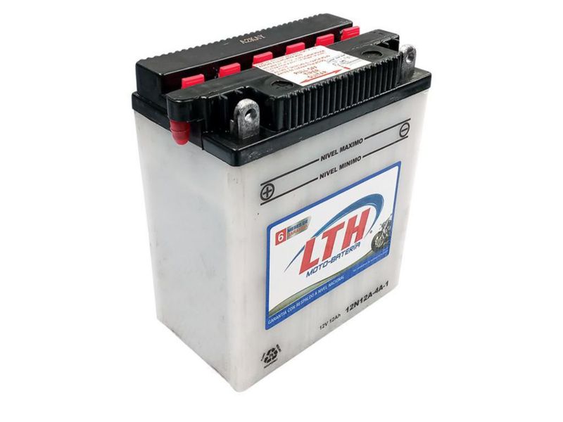 MOTOBATERIA LTH 12V 12AMP MODELO 12N12A-4A-1