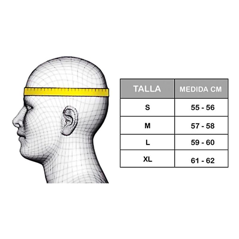Casco MXBSH-001 BLDShineWhite Casco Alta Resistencia