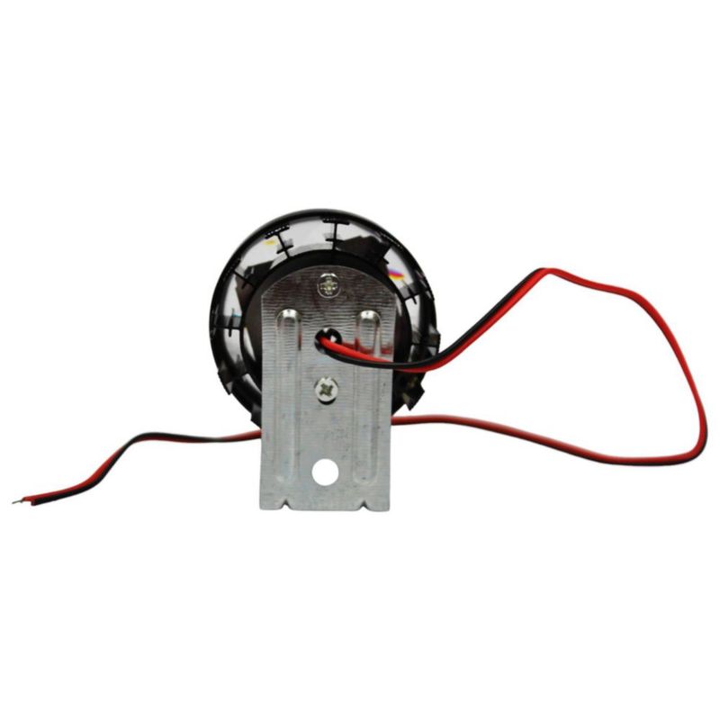 Faro Aux Moto Redondo 6 Hiper Leds 1W Carcasa Negra C/Estrobo