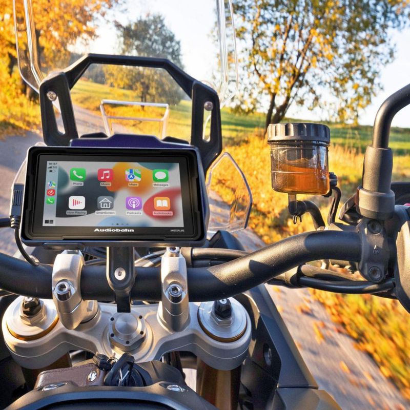 Estereo Para Moto Con Carplay De 5" Audiobahn AMOTOPLAY5