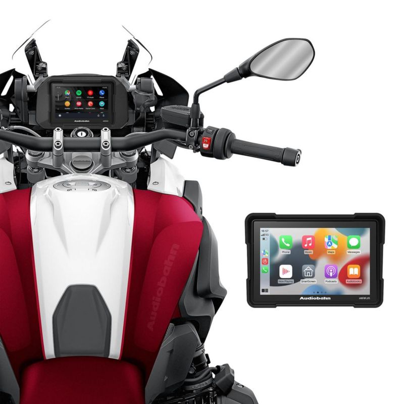 Estereo Para Moto Con Carplay De 5" Audiobahn AMOTOPLAY5