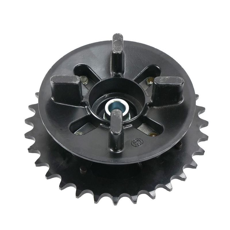 Porta engrane trasero con engrane italika tc 200 negra (18-20)