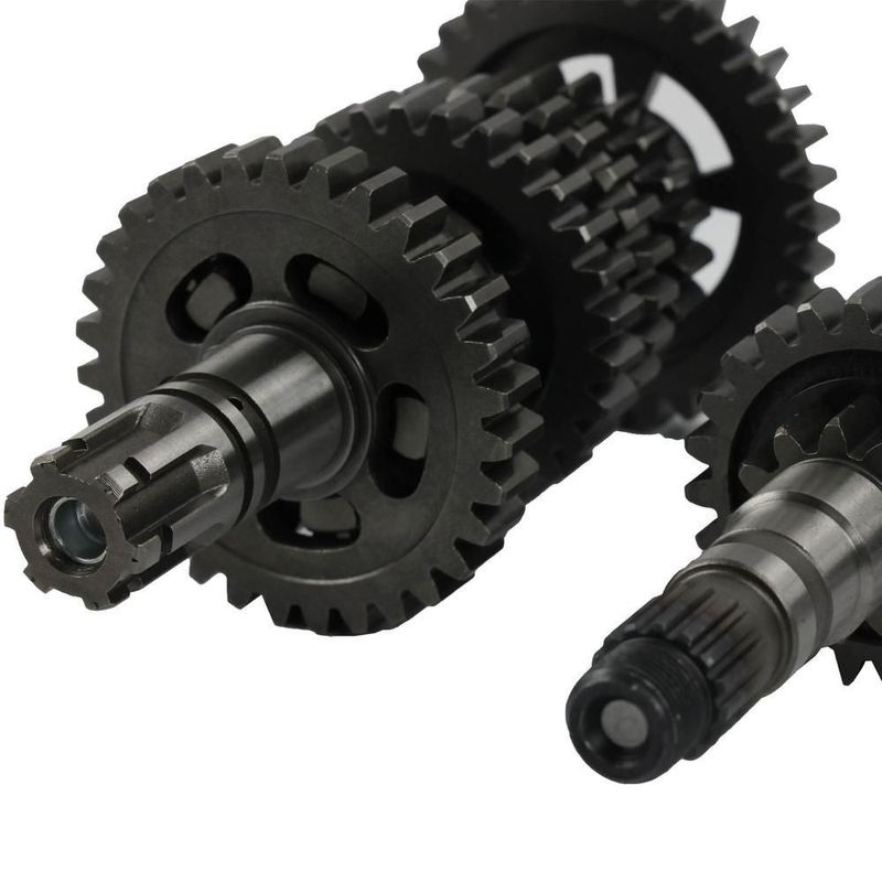Eje primario/secundario transmision con engranes set bajaj pulsar ns 200 (12-23)
