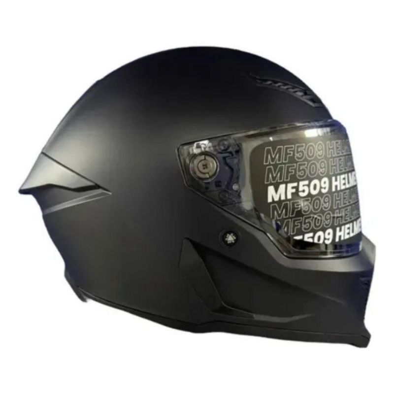Casco Ilm Mf509 Pro Pinlock Negro Metal M Negro
