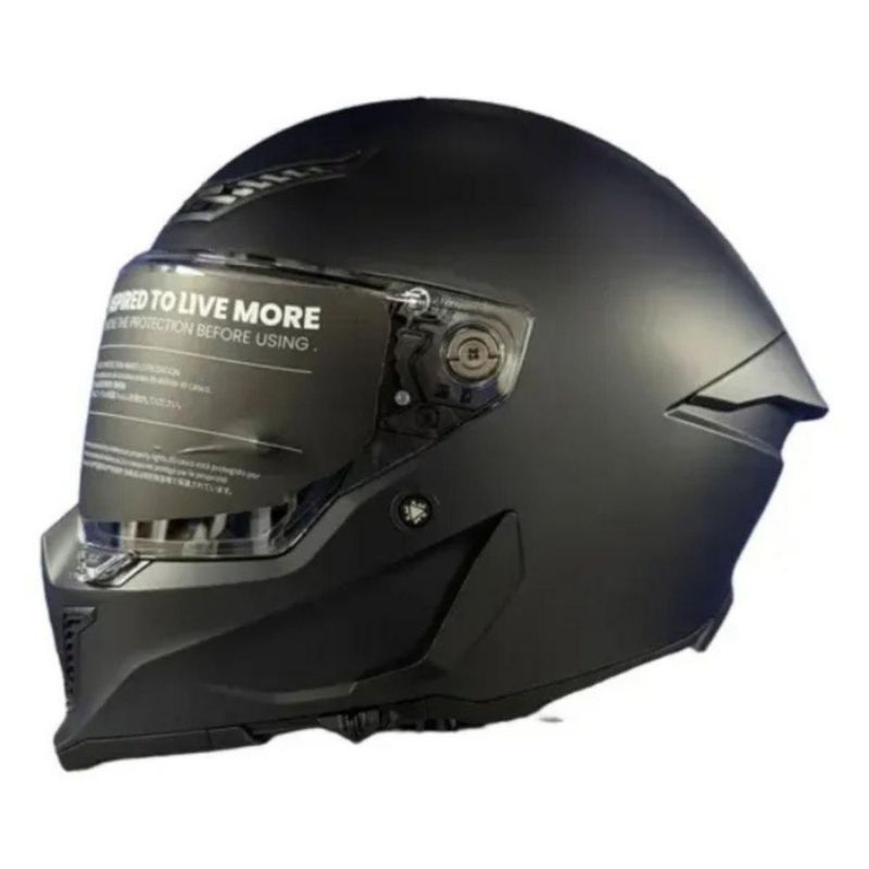 Casco Ilm Mf509 Pro Pinlock Negro Metal M Negro