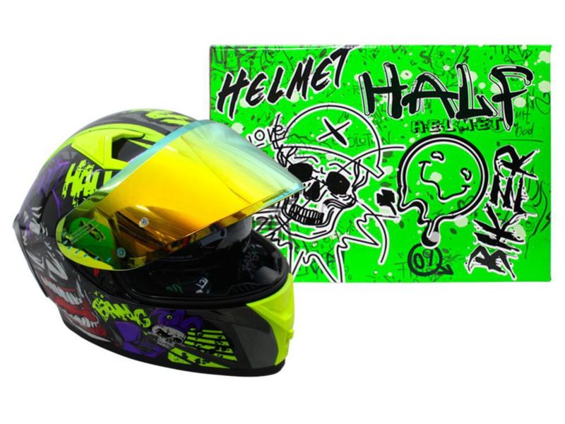 Casco Para Moto Cerrado G-Sorprise Certificado Ece-22.06 Talla 2XL