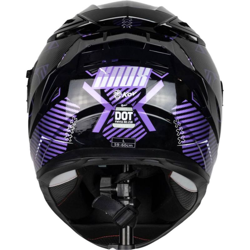 Casco Kov Ares Knox Morado XL Morado
