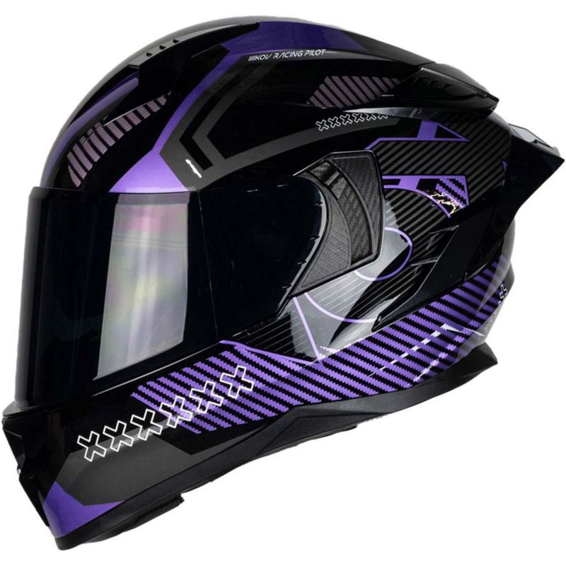 Casco Kov Ares Knox Morado XL Morado