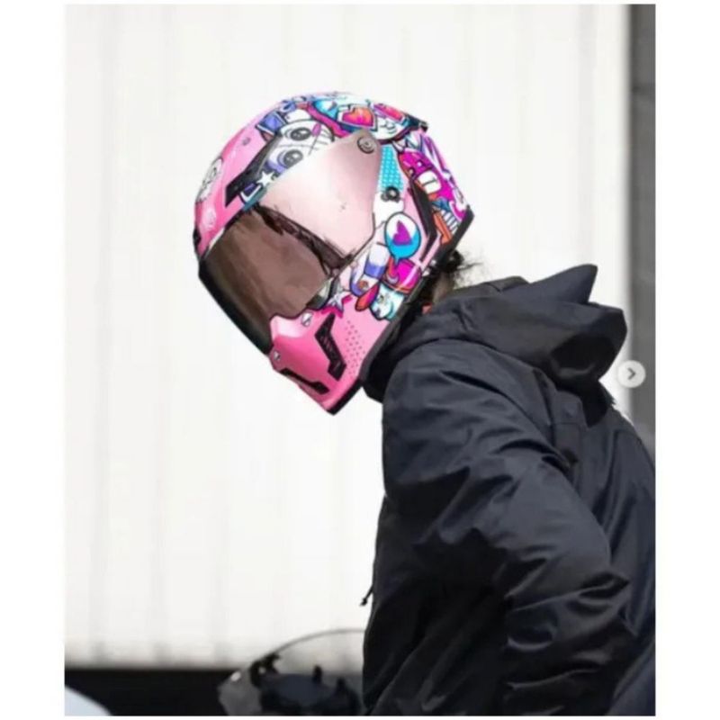 Casco ILM Vendetta PRO Sweet Cool Pink S Rosa