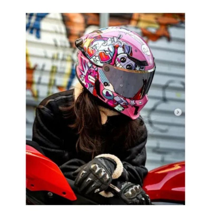 Casco ILM Vendetta PRO Sweet Cool Pink S Rosa