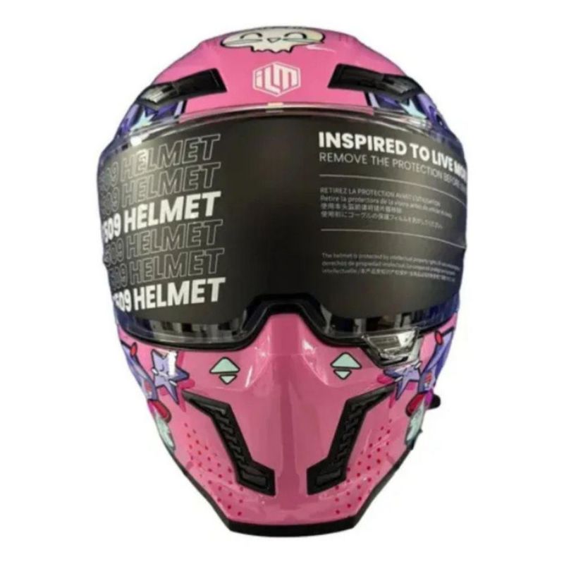 Casco ILM Vendetta PRO Sweet Cool Pink S Rosa