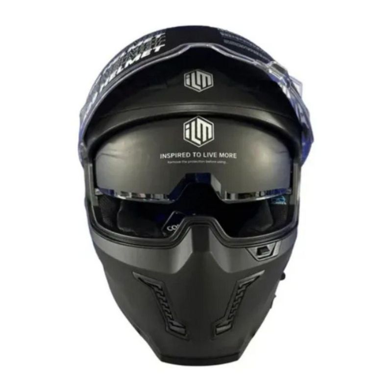 CASCO INTEGRAL MF509PRO MATE BLACK XXL Negro Mate