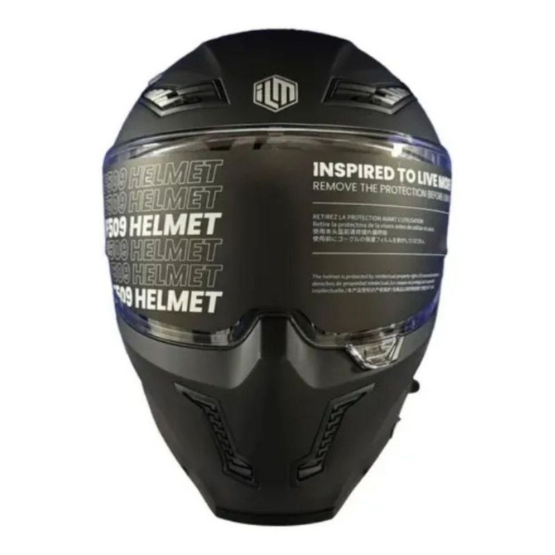 CASCO INTEGRAL MF509PRO MATE BLACK XXL Negro Mate