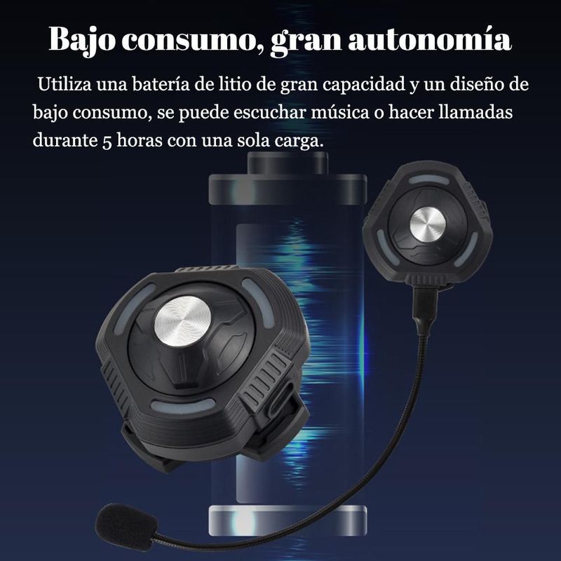 Auriculares Bluetooth de conducción ósea, larga duración de batería, sonido de alta definición para llamadas.HOGAWAY
