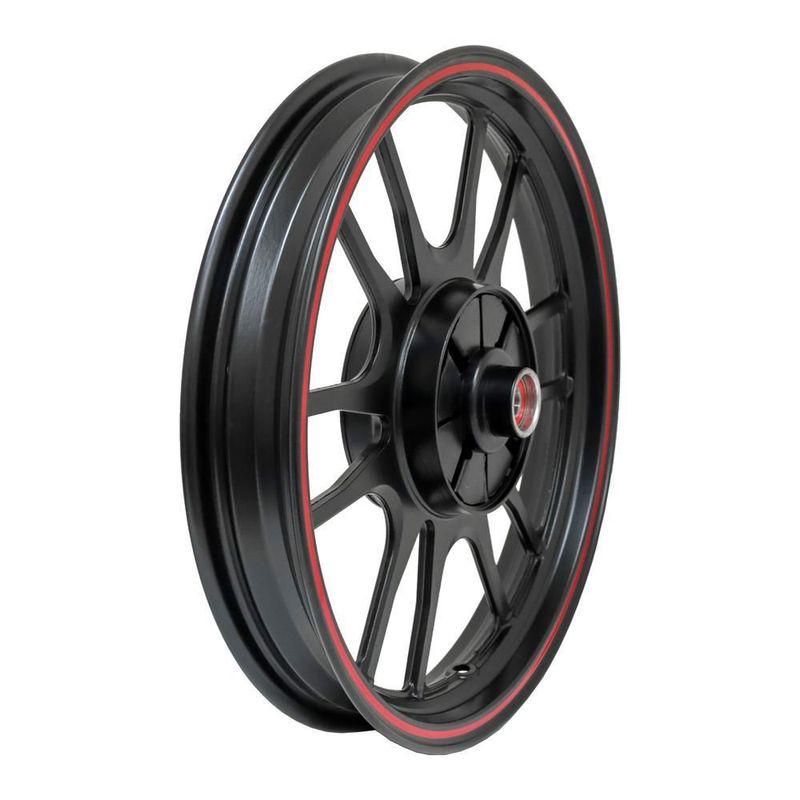 Rin trasero filo rojo negro italika rc 150 (16-19)
