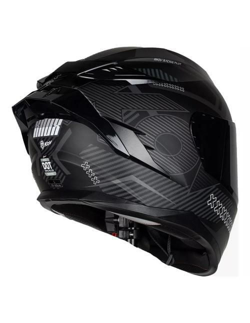 Casco Integral Kov Ares Knox Gris S Gris