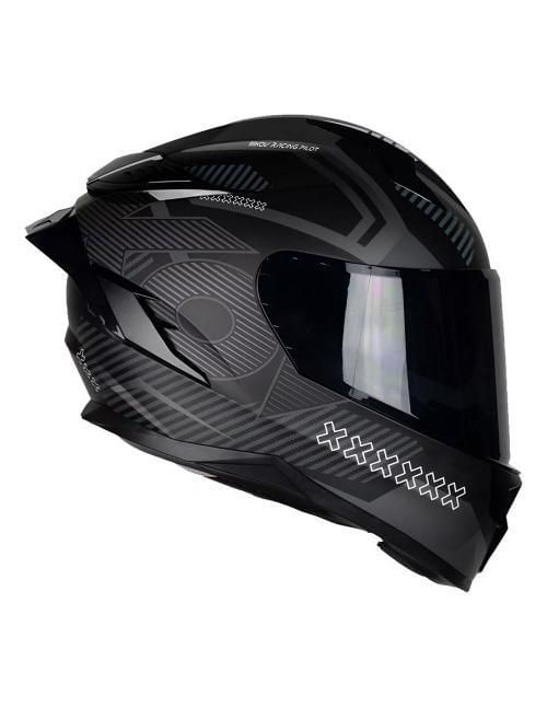 Casco Integral Kov Ares Knox Gris S Gris