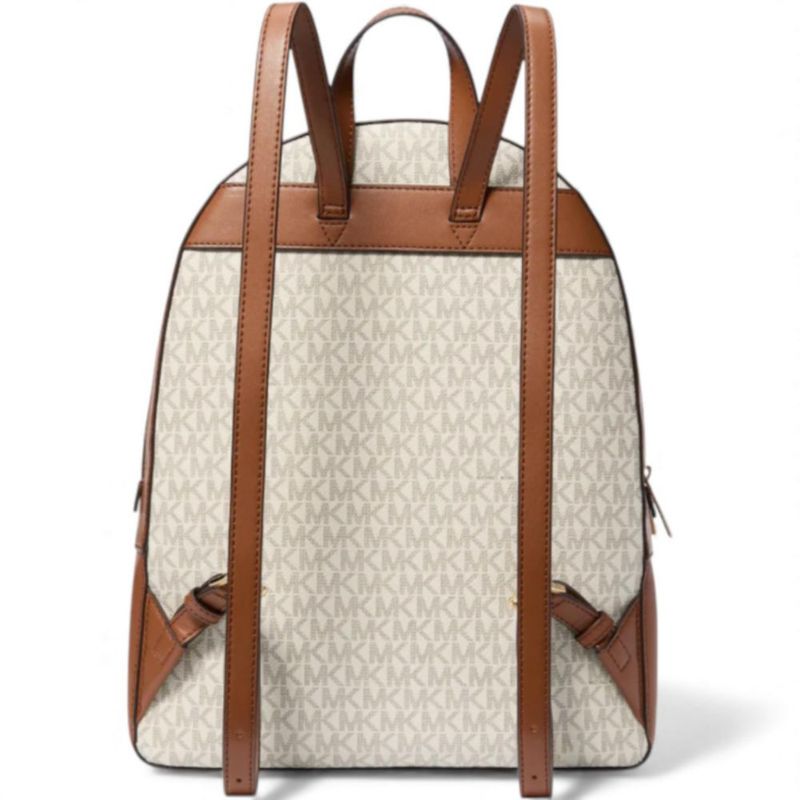 Mochila Michael Kors Monograma Beige