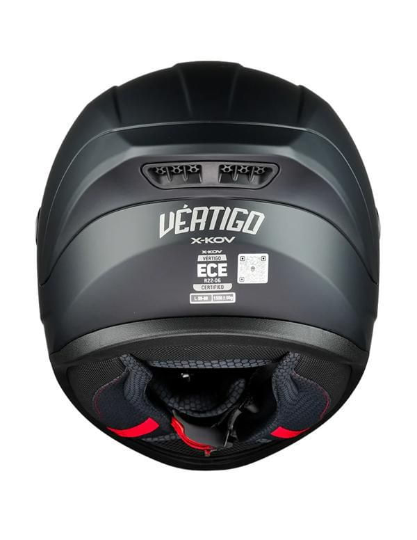 Casco Kov Vertigo Negro Mate EG Negro