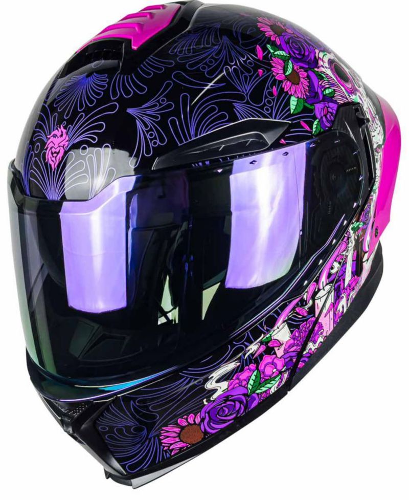 Casco Kov Orion Catrina Fiusha L Rosa