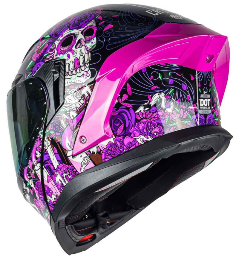 Casco Kov Orion Catrina Fiusha L Rosa