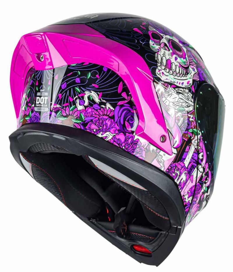 Casco Kov Orion Catrina Fiusha L Rosa