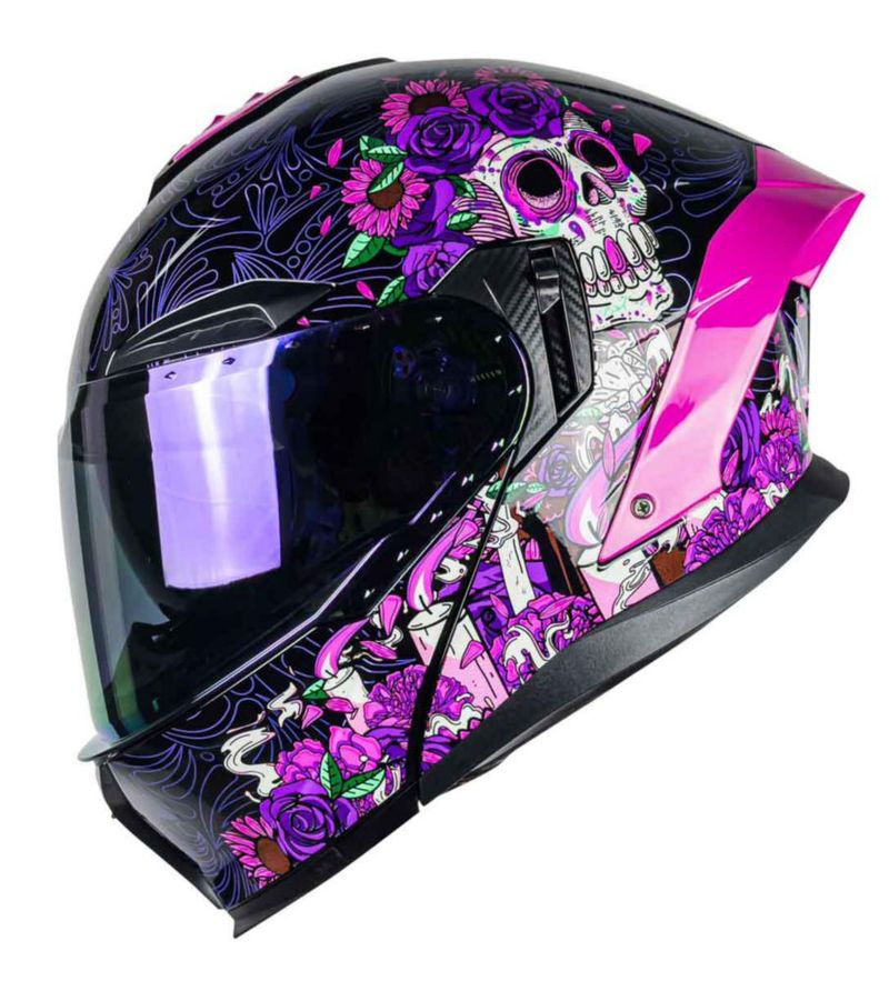 Casco Kov Orion Catrina Fiusha L Rosa
