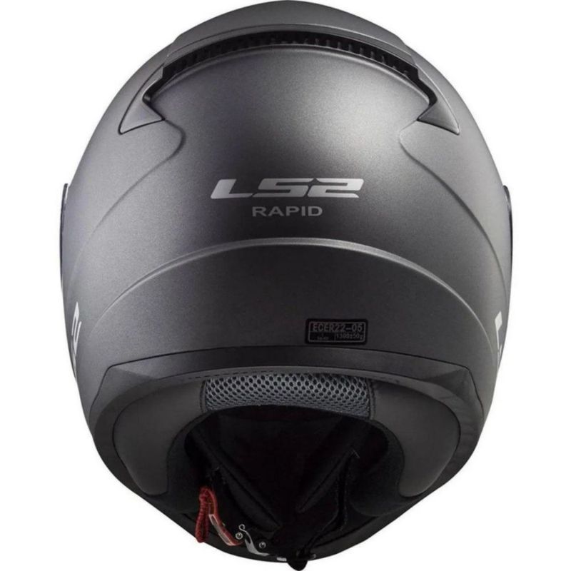 CASCO LS2 RAPID II SOLID NGO/MATE FF353 XXL Negro Mate