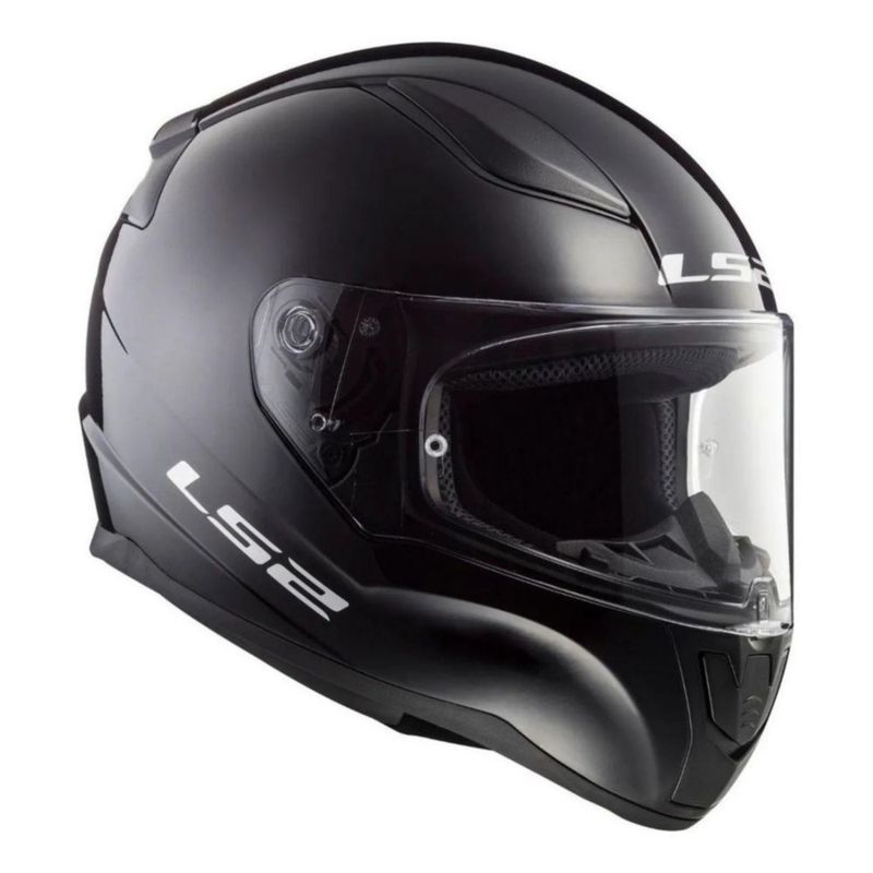 CASCO LS2 RAPID II SOLID NGO/MATE FF353 XXL Negro Mate