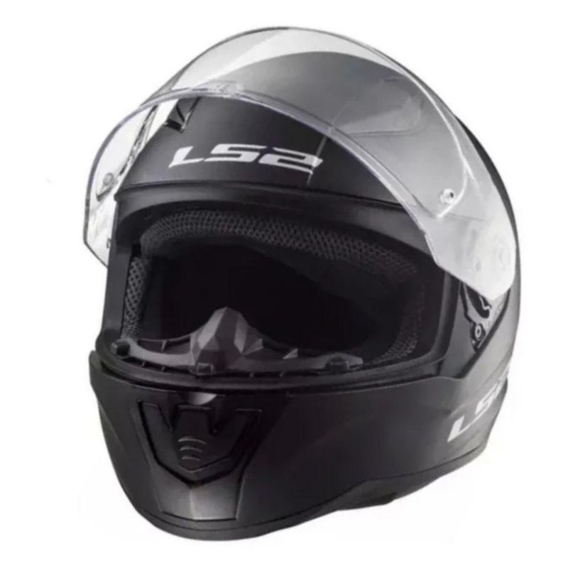 CASCO LS2 RAPID II SOLID NGO/MATE FF353 XXL Negro Mate
