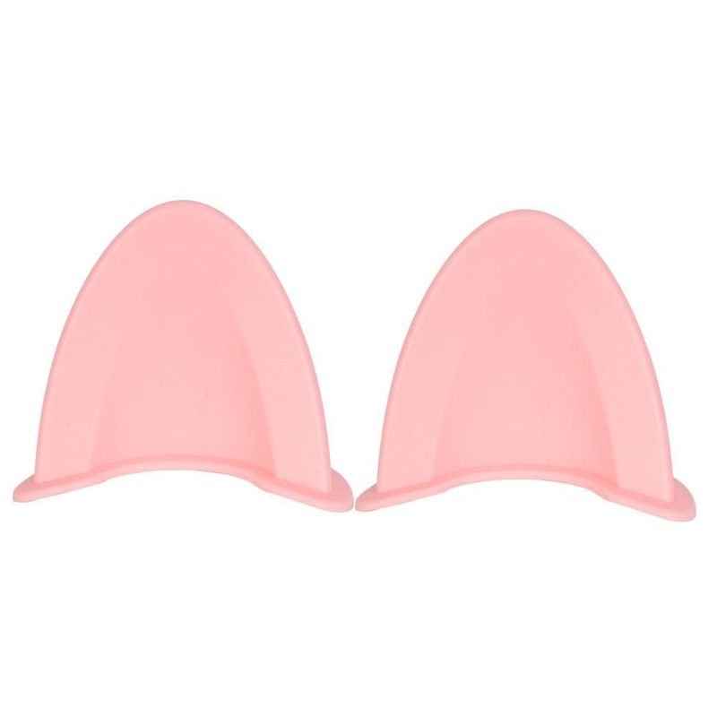 Orejas de gato para casco de moto rosas con luz kinlley