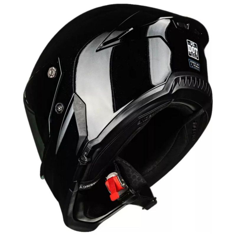 Casco Ilm Vendetta Mf509 Negro Gloss S Negro