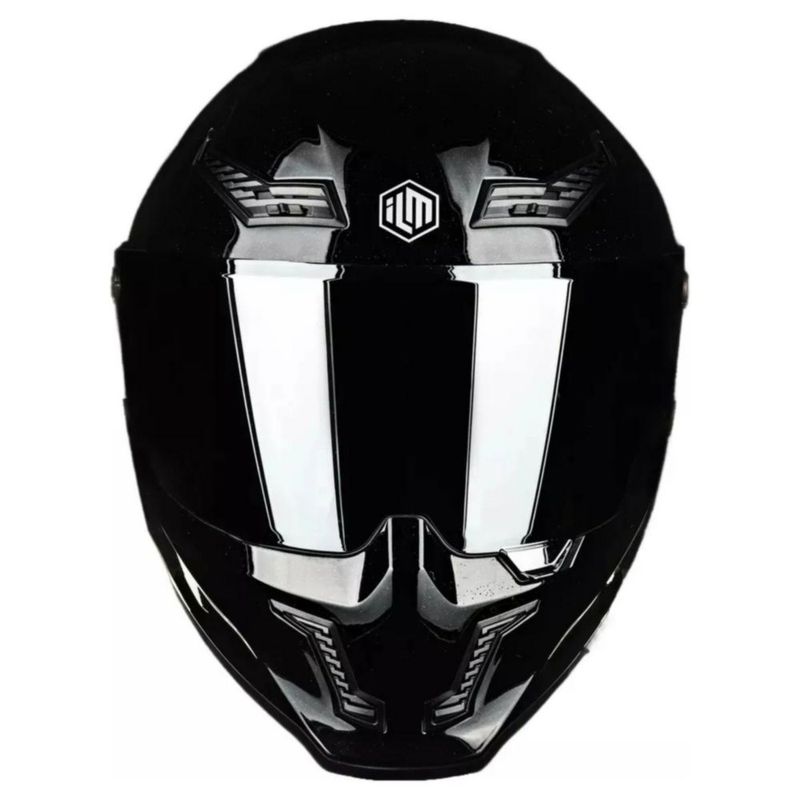 Casco Ilm Vendetta Mf509 Negro Gloss S Negro