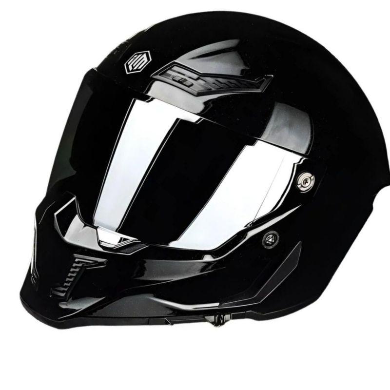 Casco Ilm Vendetta Mf509 Negro Gloss S Negro