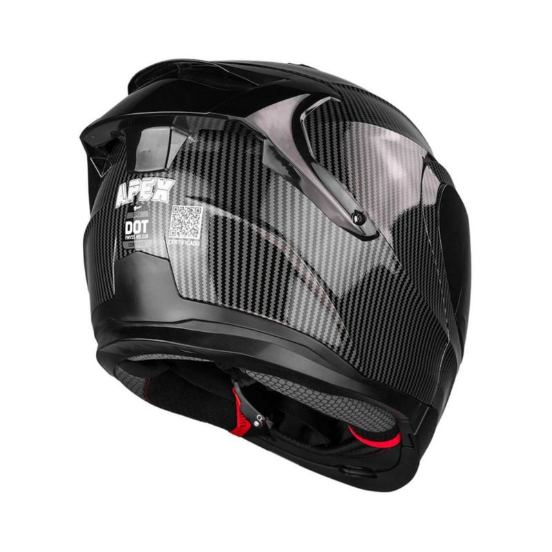 Casco Kov Apex Negro Carbon L Negro