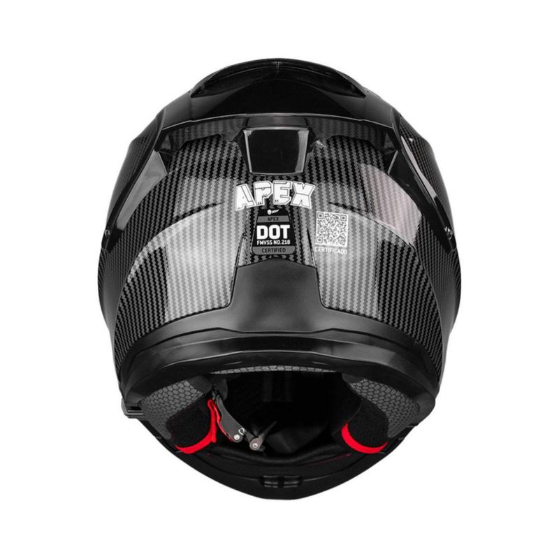 Casco Kov Apex Negro Carbon L Negro