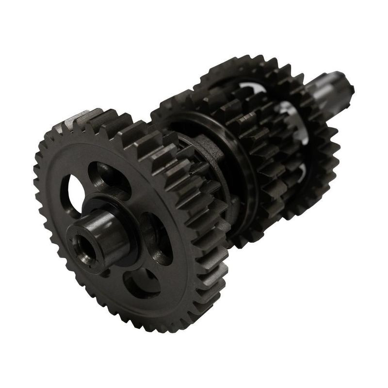 Eje prim/sec trans c/engranes set honda xr 190 l (21-24)