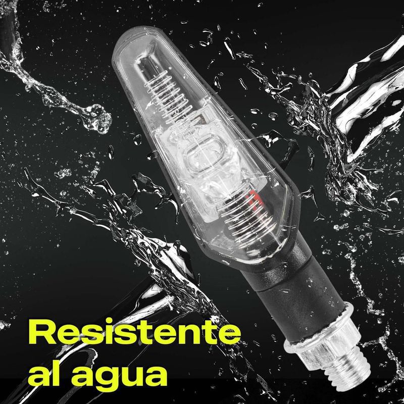 Direccionales focos led para moto universales kl009 kinlley